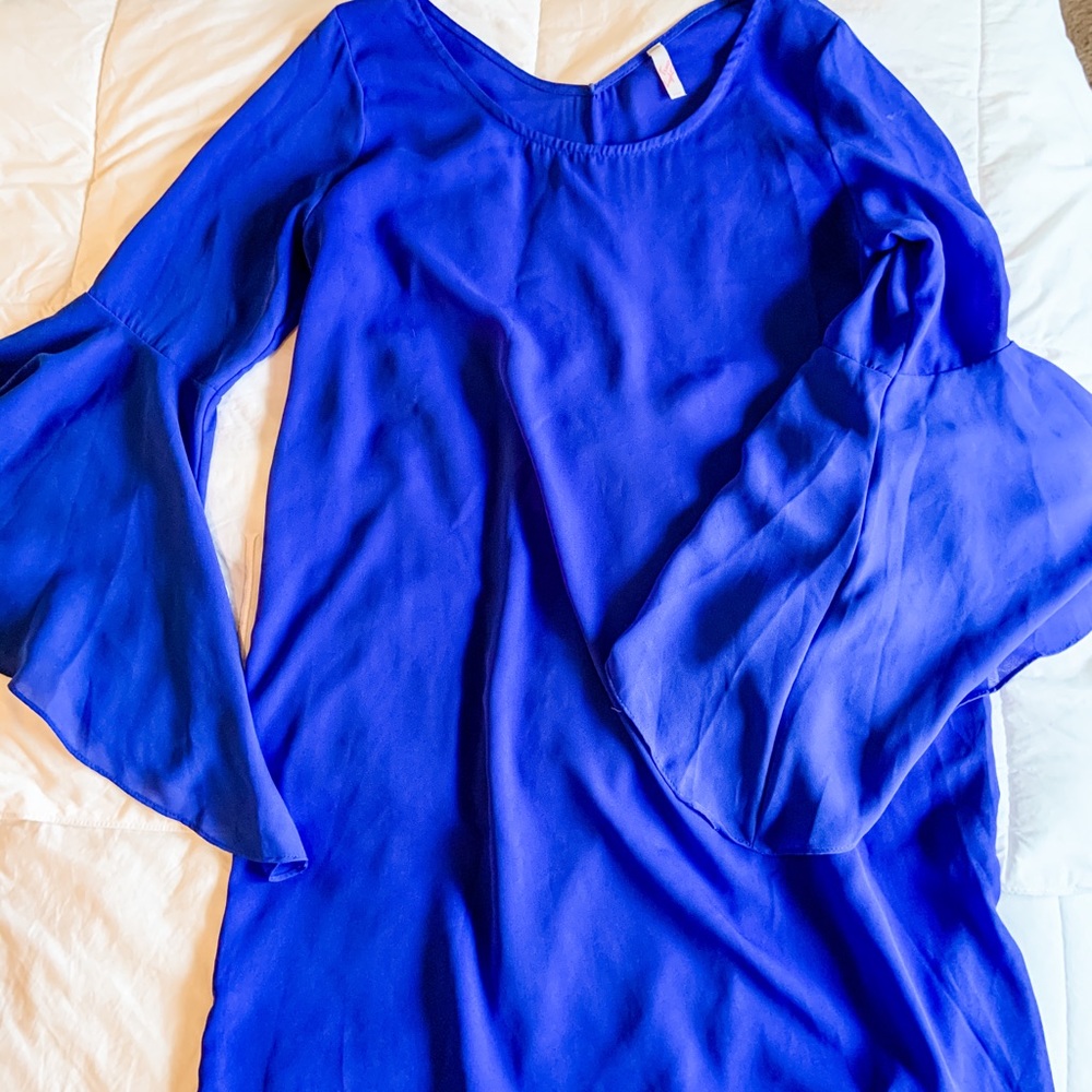 Flowy Blue Spring Dress!💙